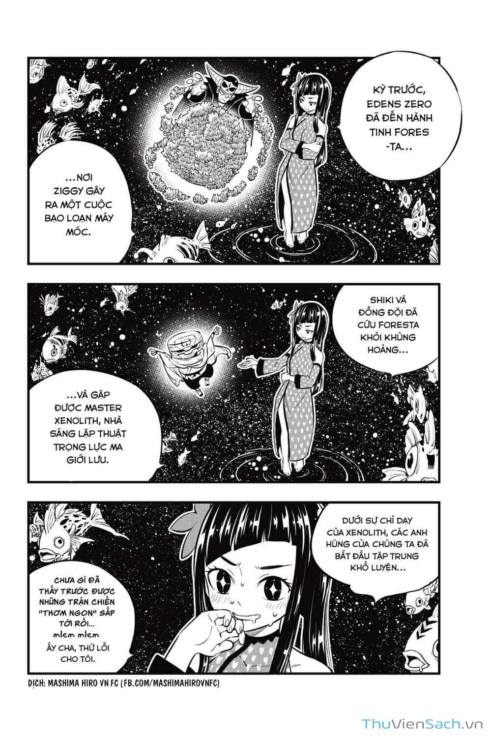 Truyện Tranh Hội Pháp Sư Và Thánh Thạch Rave trang 4