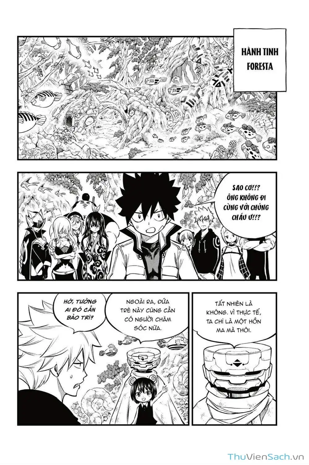 Truyện Tranh Hội Pháp Sư Và Thánh Thạch Rave trang 4