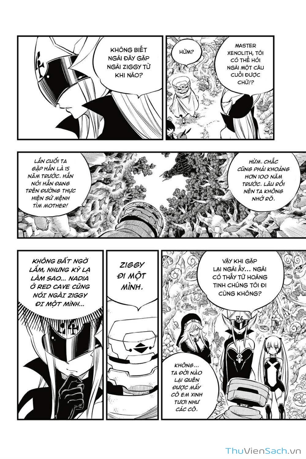 Truyện Tranh Hội Pháp Sư Và Thánh Thạch Rave trang 4