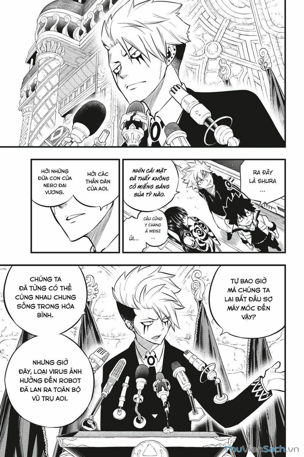 Truyện Tranh Hội Pháp Sư Và Thánh Thạch Rave trang 4