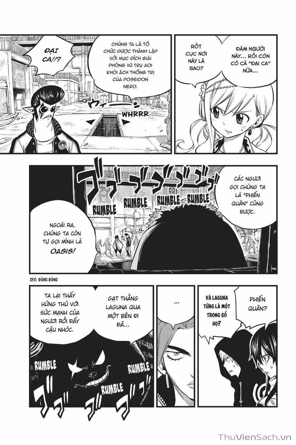 Truyện Tranh Hội Pháp Sư Và Thánh Thạch Rave trang 4