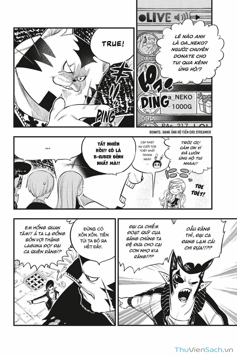 Truyện Tranh Hội Pháp Sư Và Thánh Thạch Rave trang 4