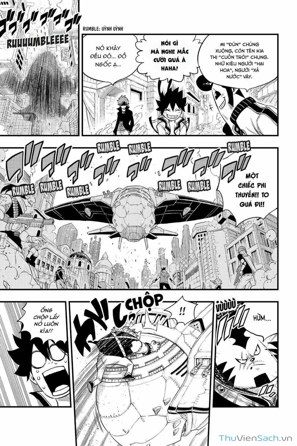 Truyện Tranh Hội Pháp Sư Và Thánh Thạch Rave trang 4