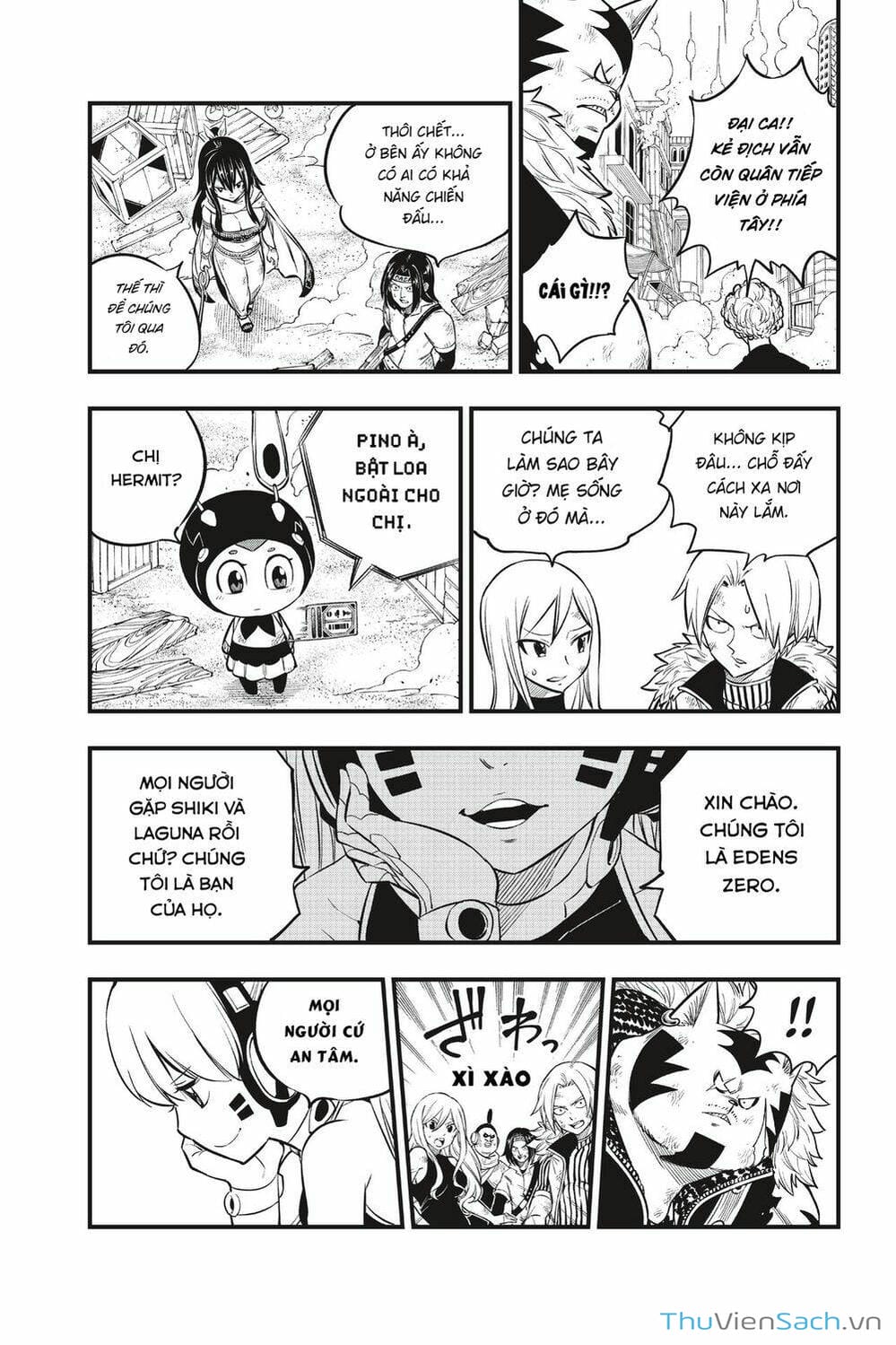 Truyện Tranh Hội Pháp Sư Và Thánh Thạch Rave trang 4