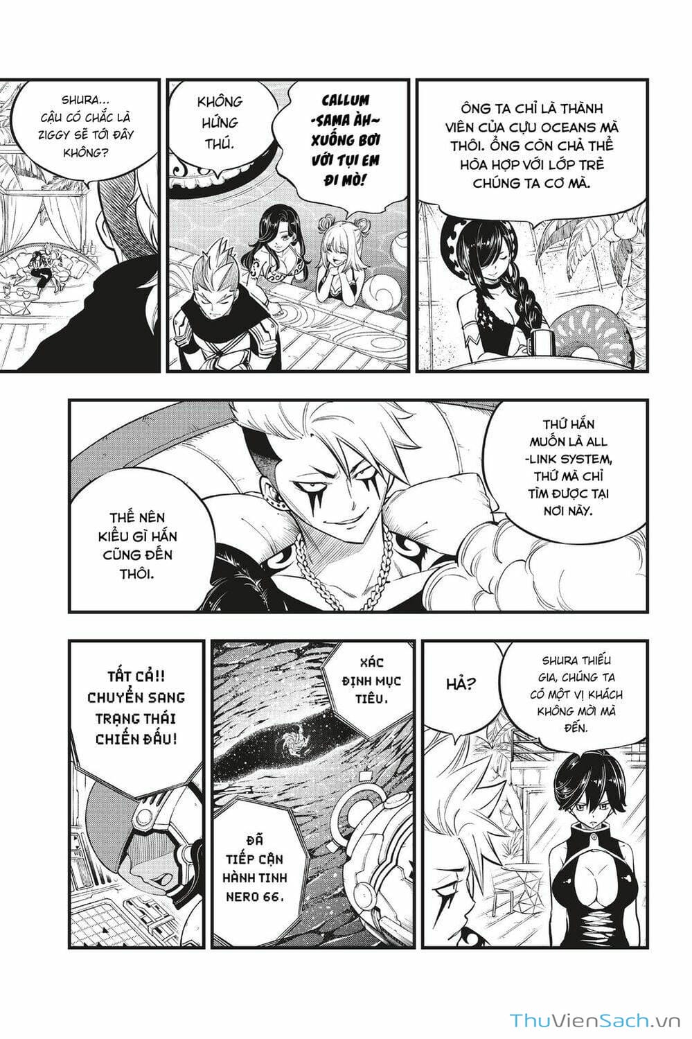 Truyện Tranh Hội Pháp Sư Và Thánh Thạch Rave trang 4