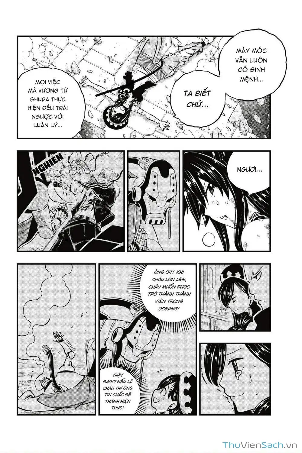 Truyện Tranh Hội Pháp Sư Và Thánh Thạch Rave trang 4