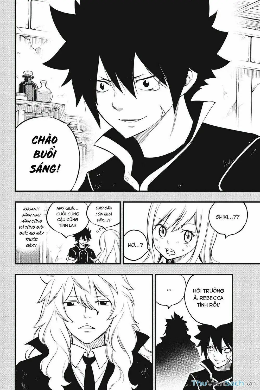 Truyện Tranh Hội Pháp Sư Và Thánh Thạch Rave trang 4