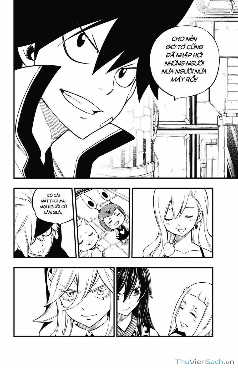 Truyện Tranh Hội Pháp Sư Và Thánh Thạch Rave trang 4