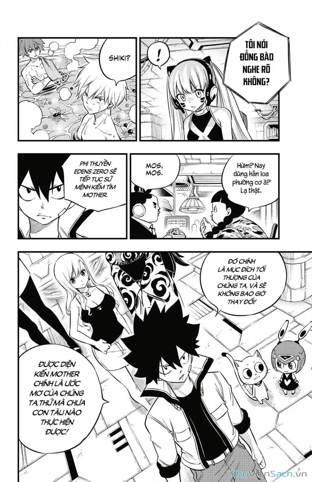 Truyện Tranh Hội Pháp Sư Và Thánh Thạch Rave trang 4
