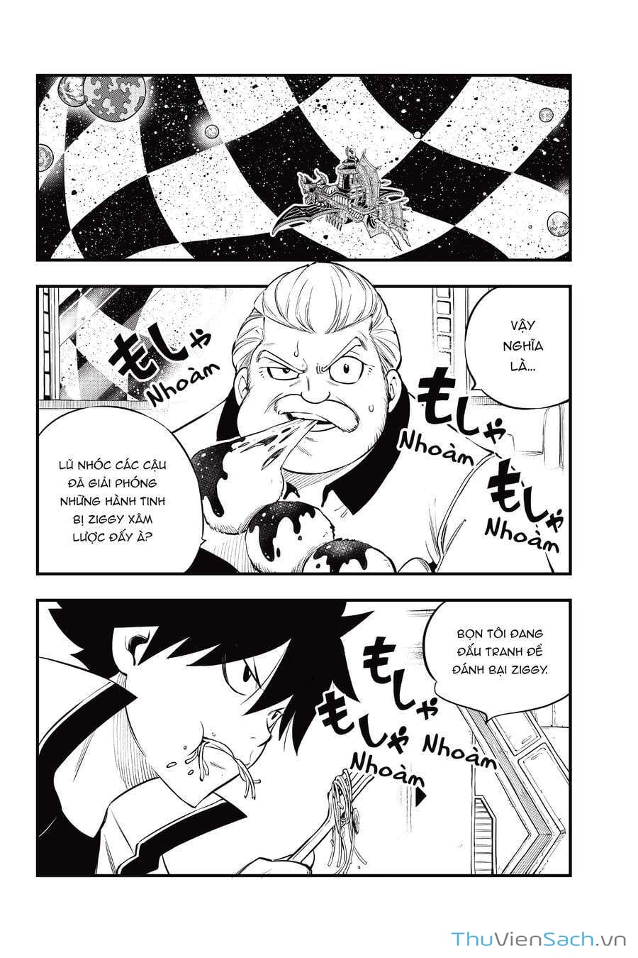 Truyện Tranh Hội Pháp Sư Và Thánh Thạch Rave trang 4