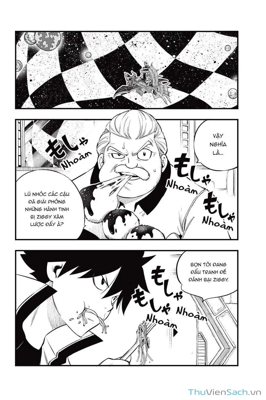 Truyện Tranh Hội Pháp Sư Và Thánh Thạch Rave trang 4