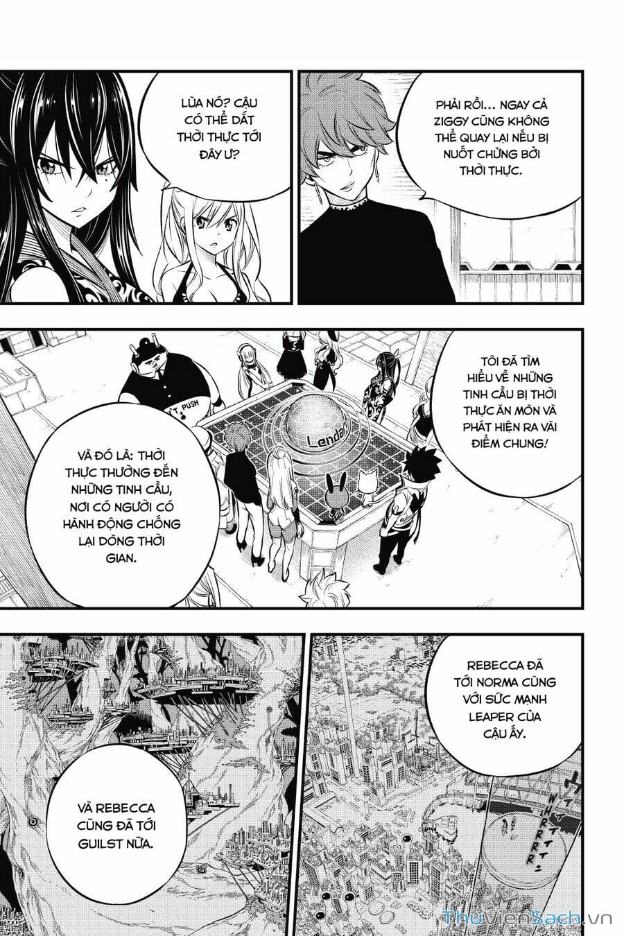 Truyện Tranh Hội Pháp Sư Và Thánh Thạch Rave trang 4