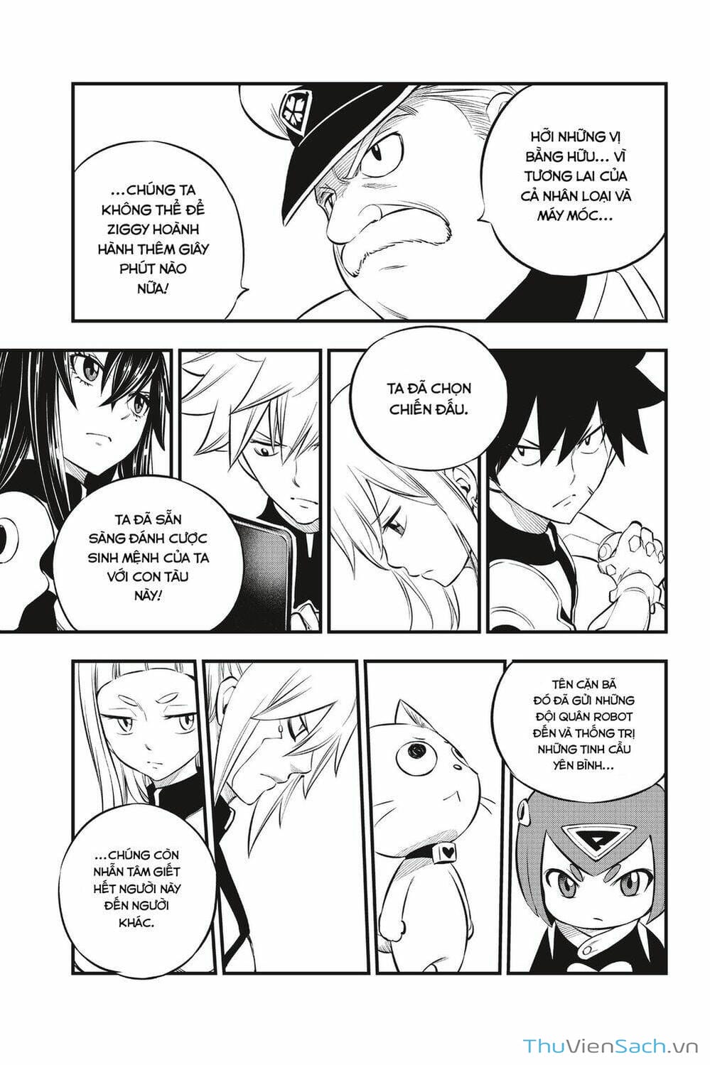 Truyện Tranh Hội Pháp Sư Và Thánh Thạch Rave trang 4