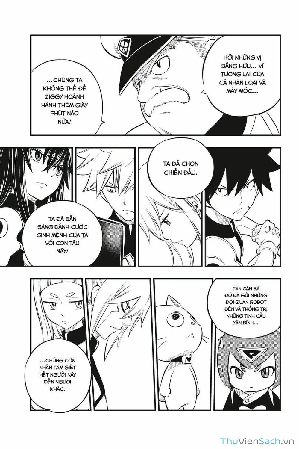 Truyện Tranh Hội Pháp Sư Và Thánh Thạch Rave trang 4