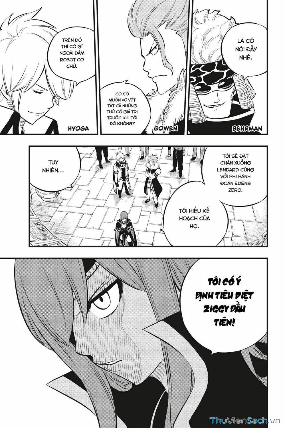 Truyện Tranh Hội Pháp Sư Và Thánh Thạch Rave trang 4