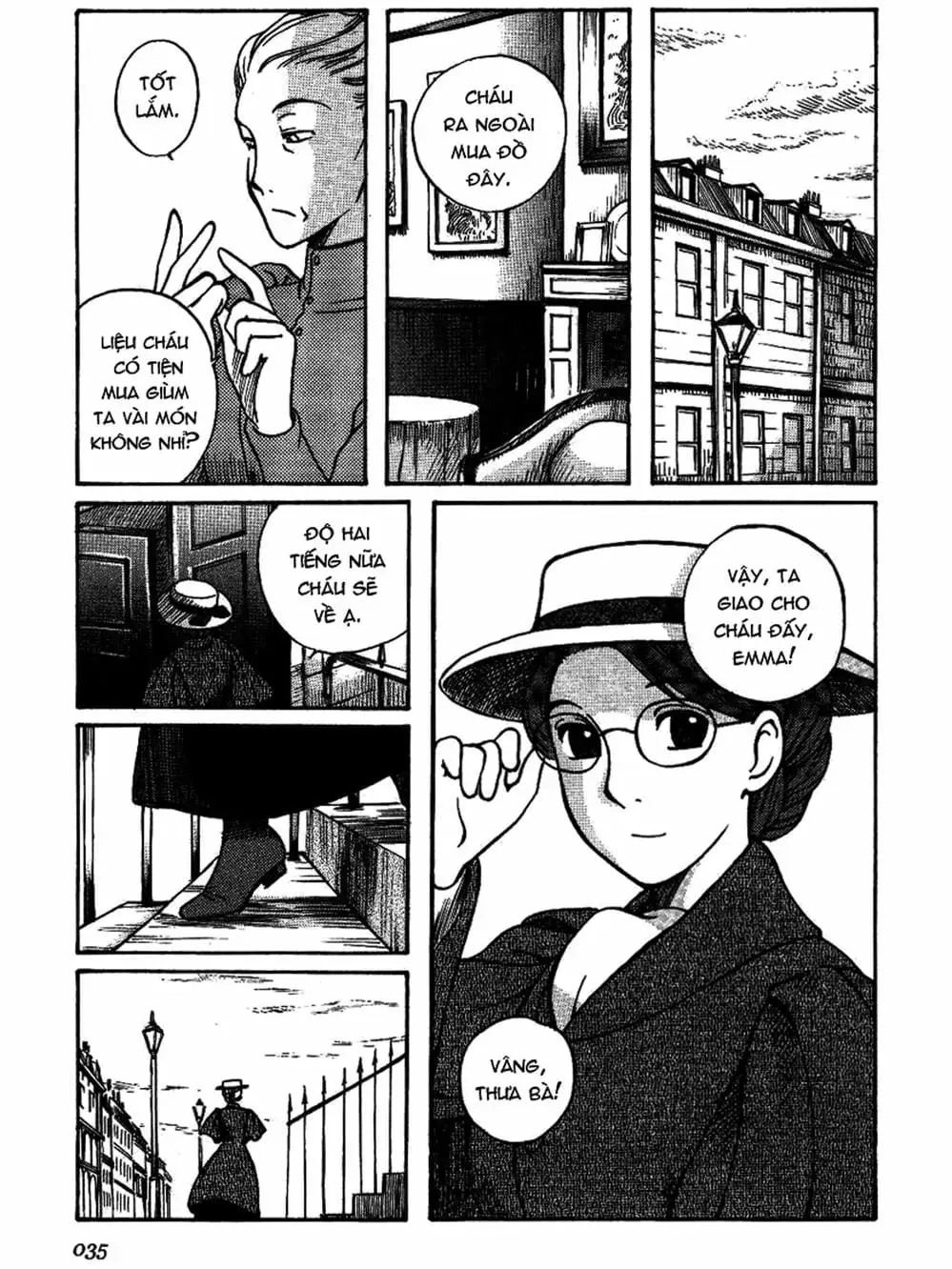 Truyện Tranh Chuyện Về Cô Hầu Gái Emma trang 5