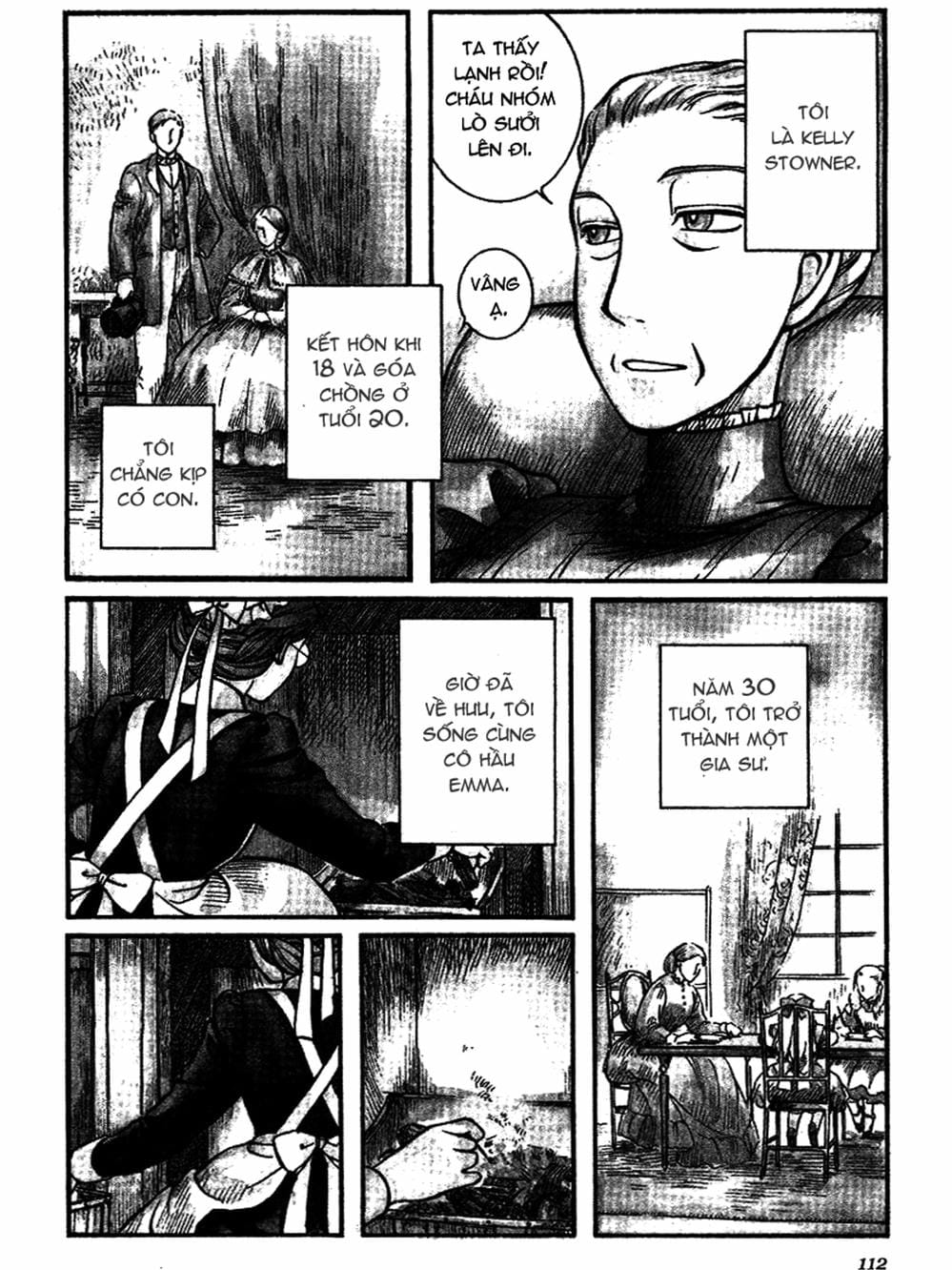 Truyện Tranh Chuyện Về Cô Hầu Gái Emma trang 5