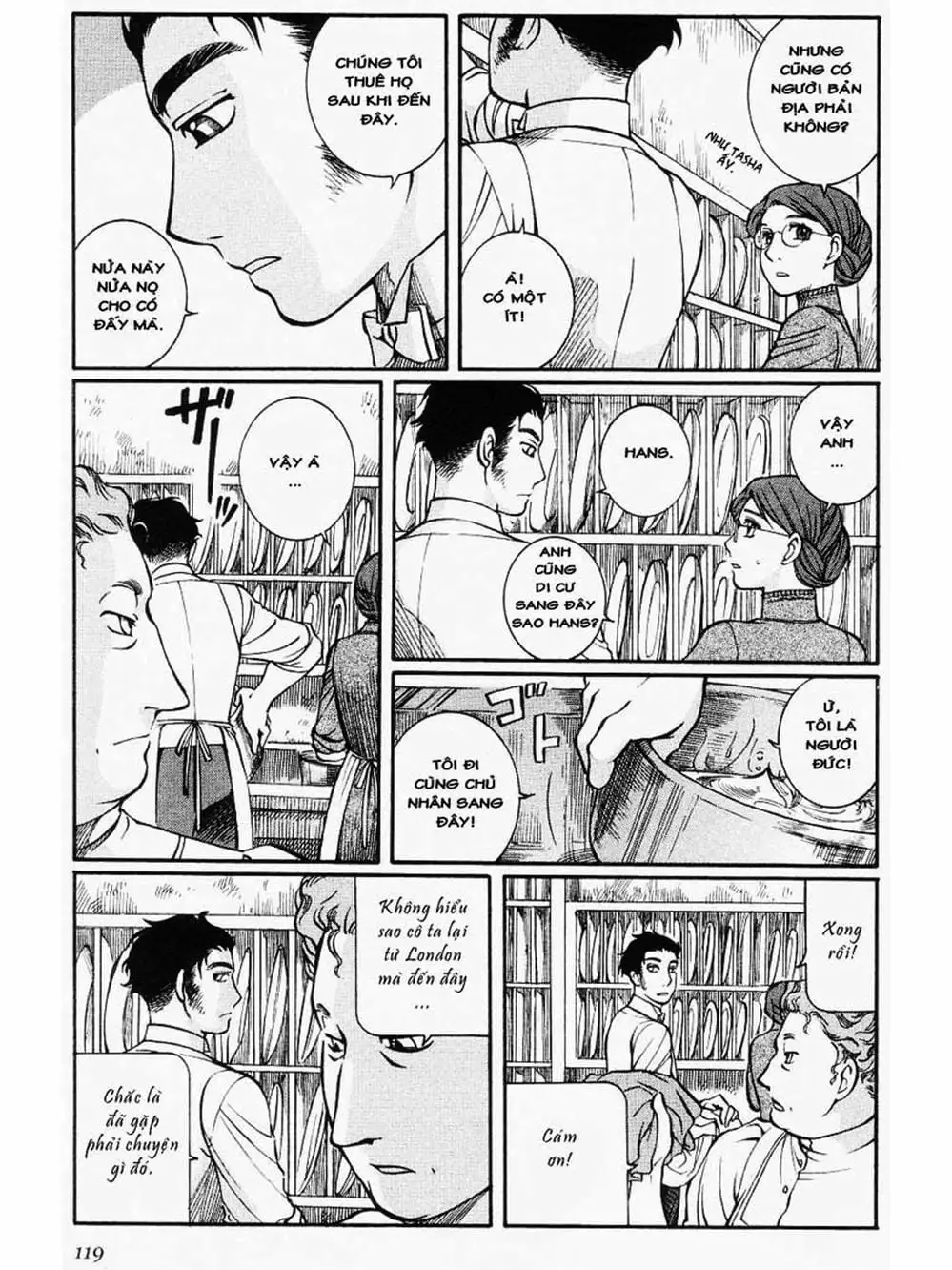 Truyện Tranh Chuyện Về Cô Hầu Gái Emma trang 5