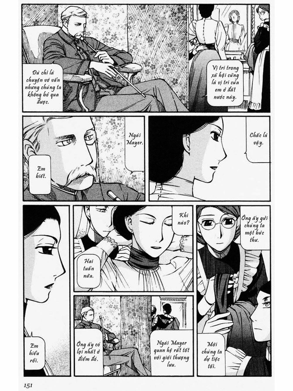 Truyện Tranh Chuyện Về Cô Hầu Gái Emma trang 5