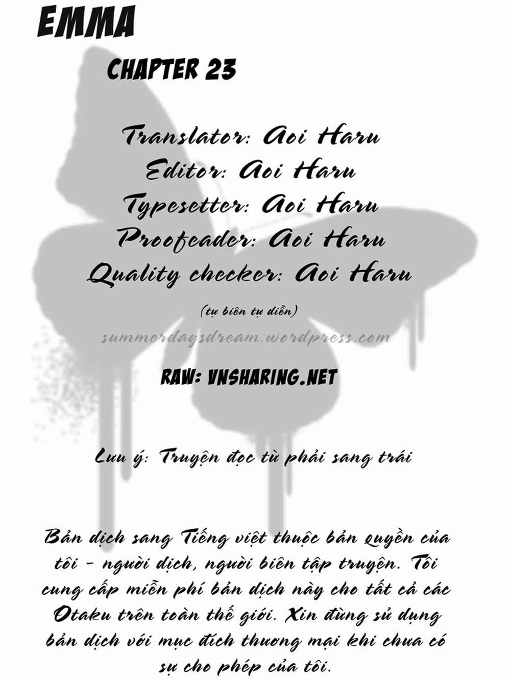 Truyện Tranh Chuyện Về Cô Hầu Gái Emma trang 5