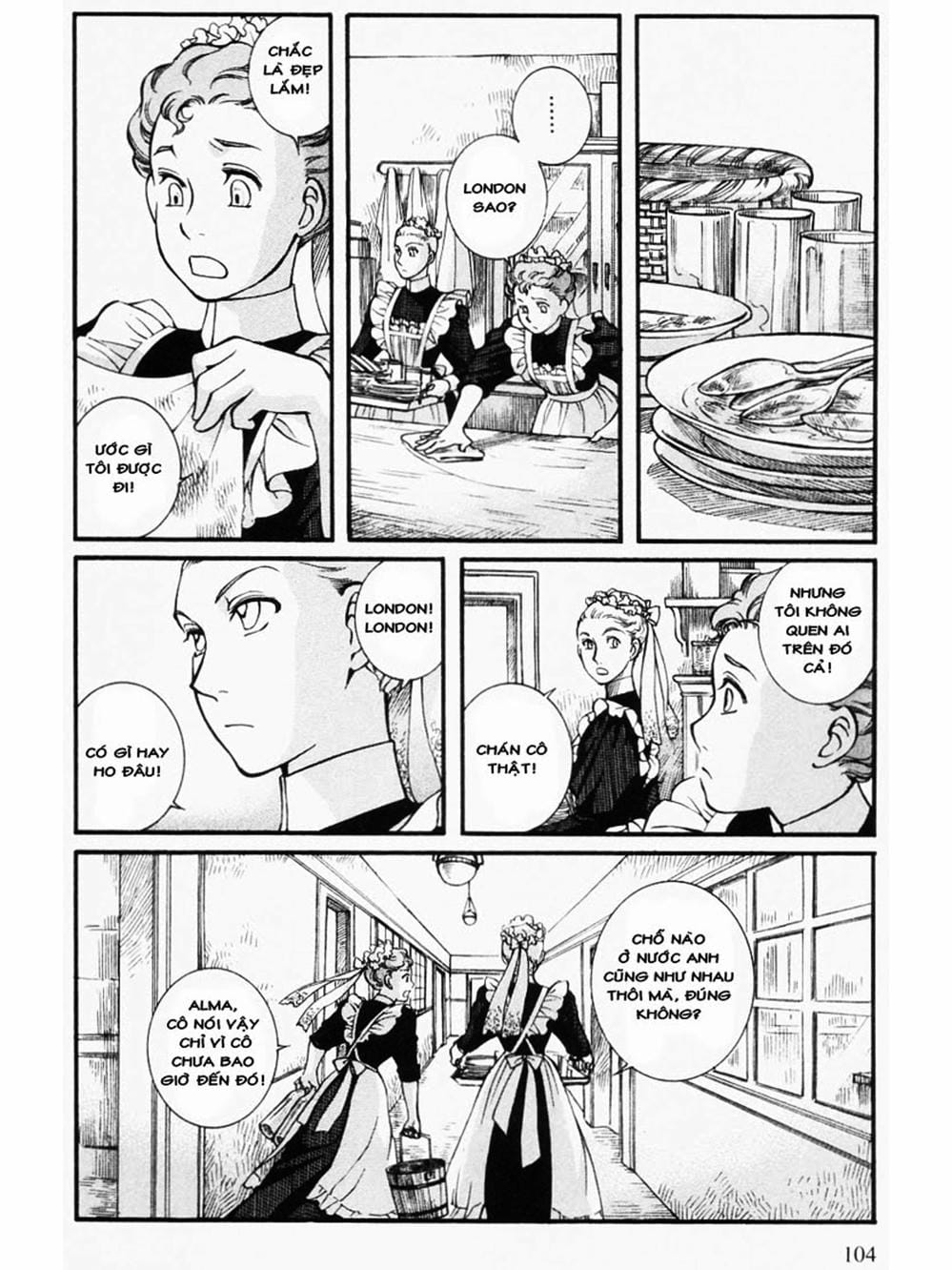 Truyện Tranh Chuyện Về Cô Hầu Gái Emma trang 5