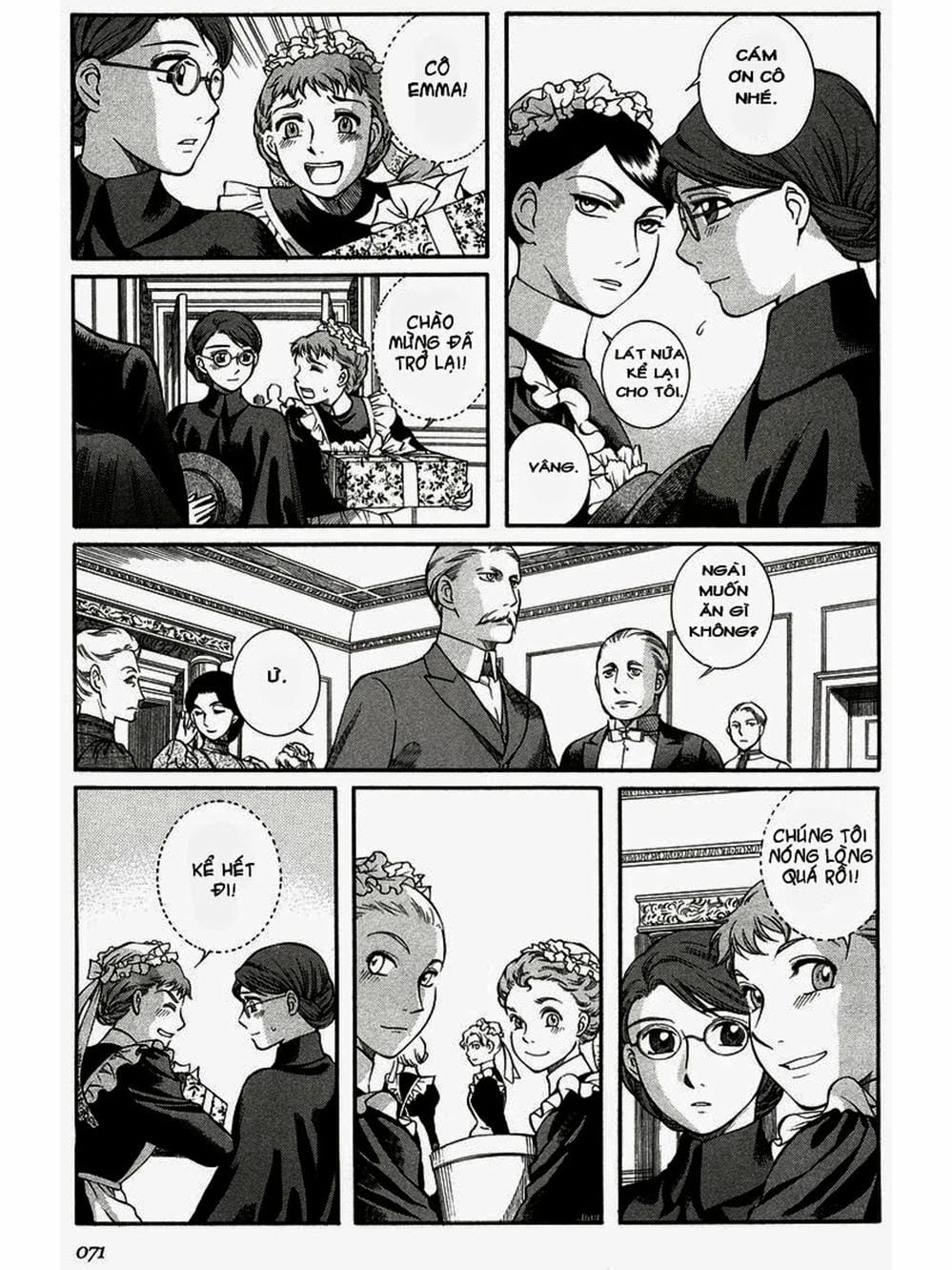 Truyện Tranh Chuyện Về Cô Hầu Gái Emma trang 5