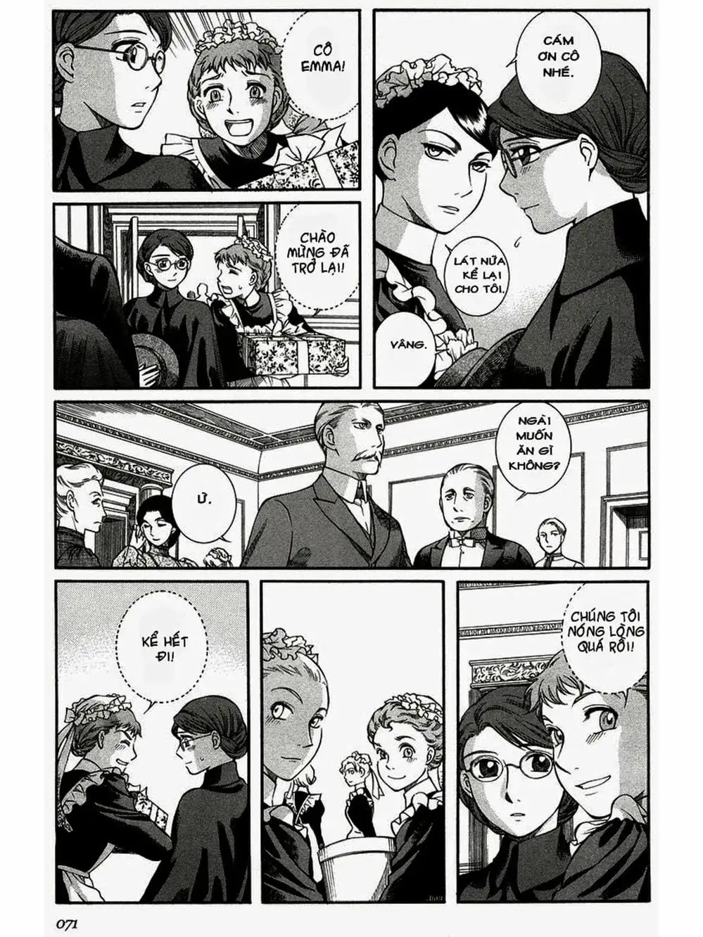 Truyện Tranh Chuyện Về Cô Hầu Gái Emma trang 5