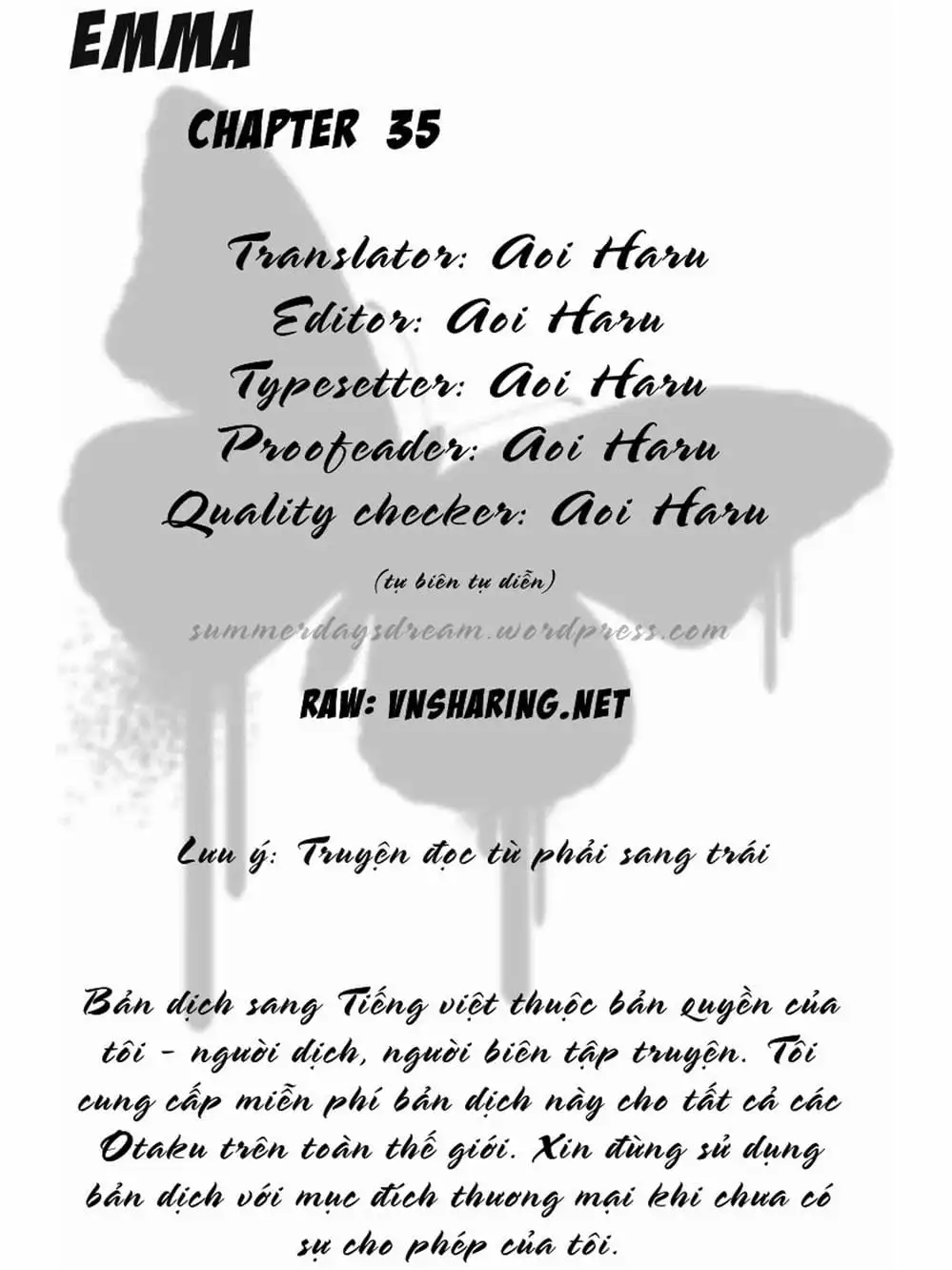 Truyện Tranh Chuyện Về Cô Hầu Gái Emma trang 5