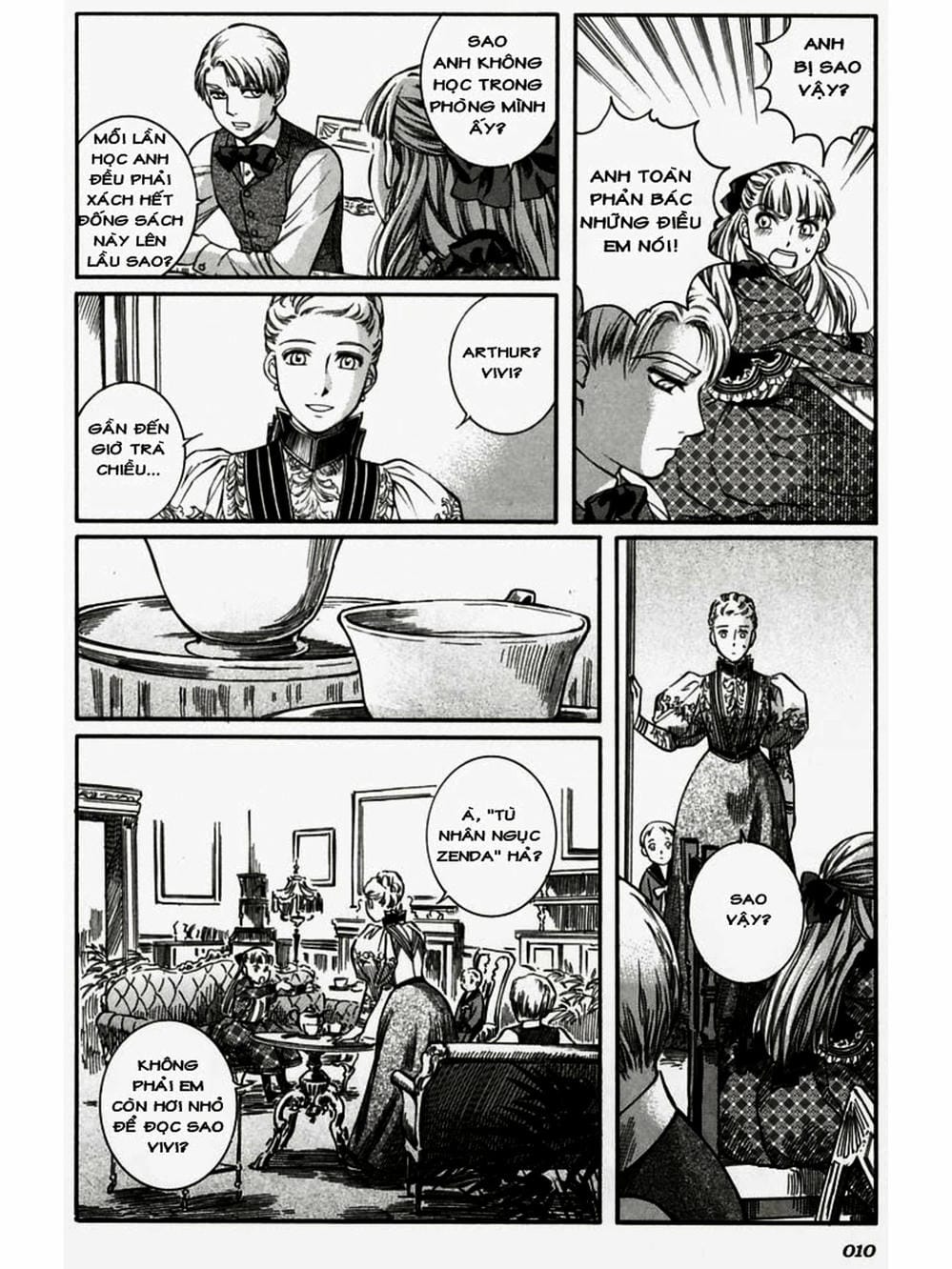 Truyện Tranh Chuyện Về Cô Hầu Gái Emma trang 5