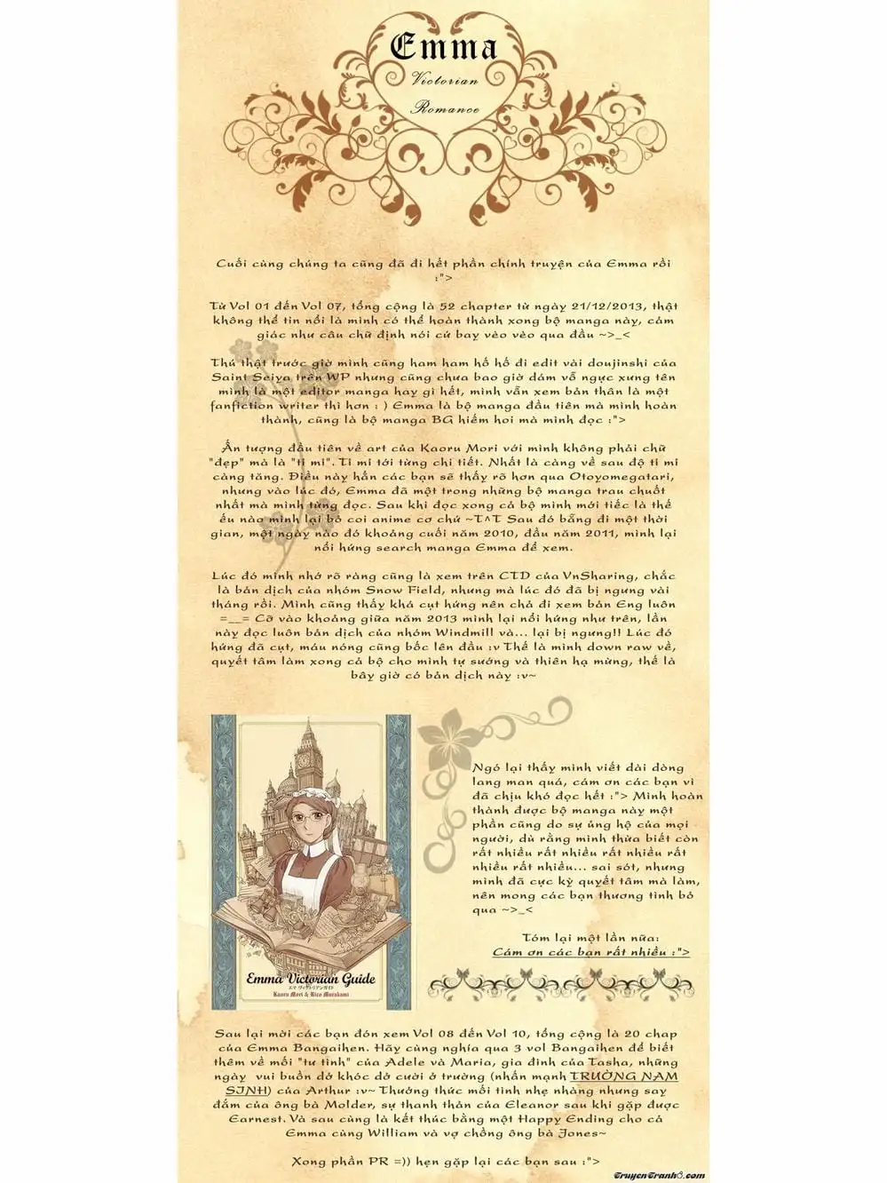 Truyện Tranh Chuyện Về Cô Hầu Gái Emma trang 5