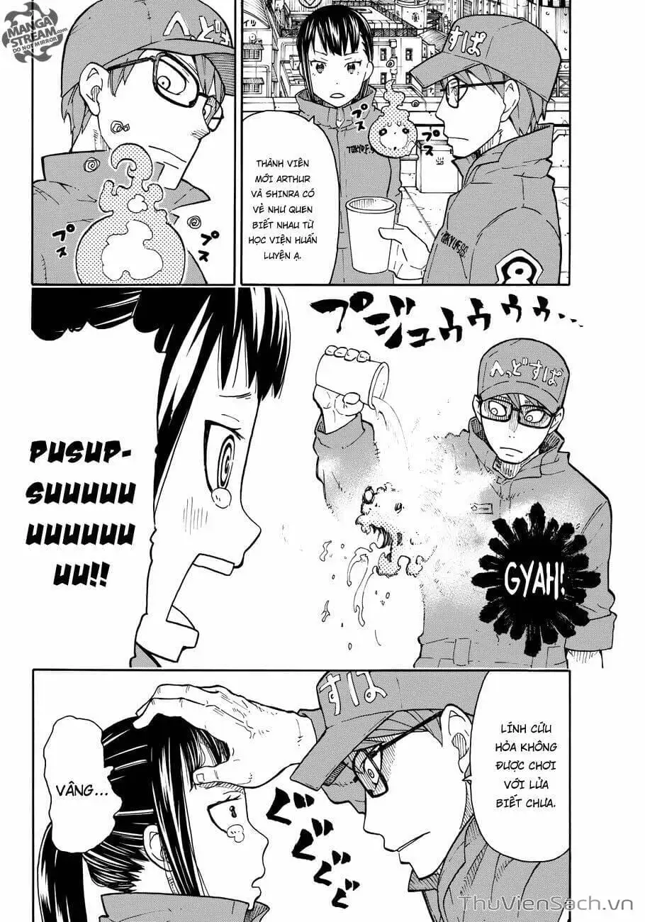 Truyện Tranh Biệt Đội Lính Cứu Hỏa - Fire Force trang 4