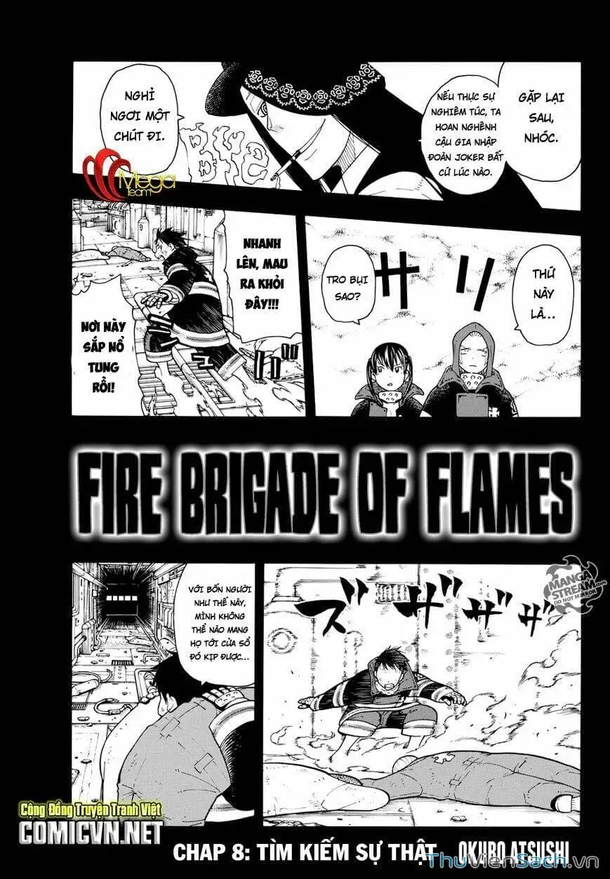 Truyện Tranh Biệt Đội Lính Cứu Hỏa - Fire Force trang 4
