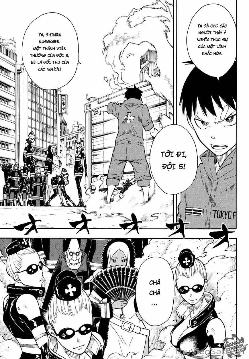 Truyện Tranh Biệt Đội Lính Cứu Hỏa - Fire Force trang 4