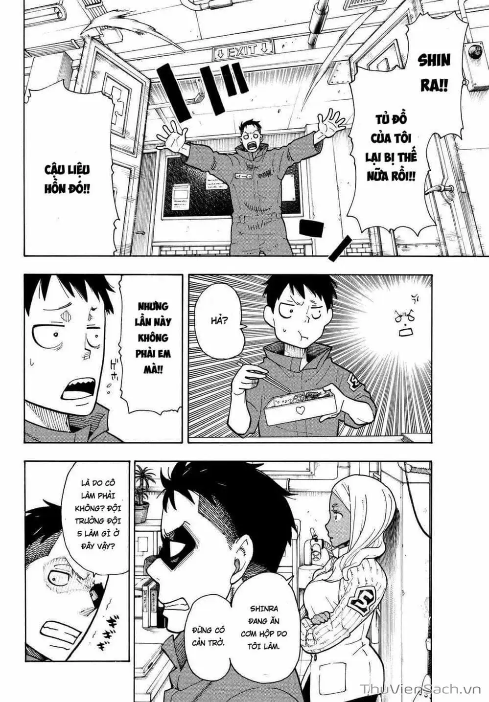 Truyện Tranh Biệt Đội Lính Cứu Hỏa - Fire Force trang 4