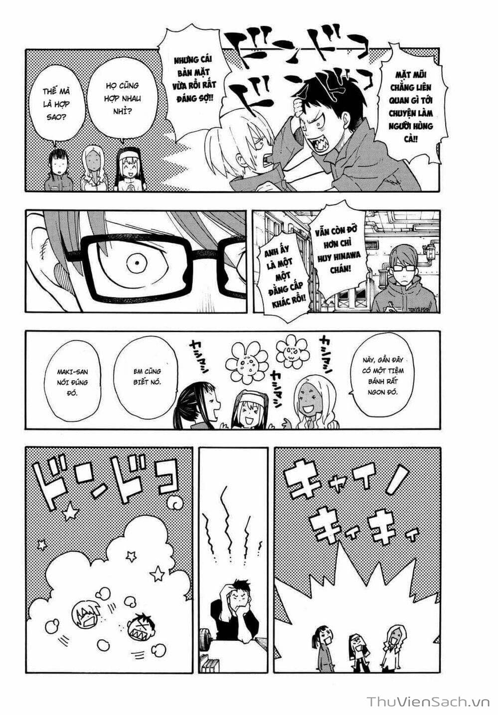 Truyện Tranh Biệt Đội Lính Cứu Hỏa - Fire Force trang 4