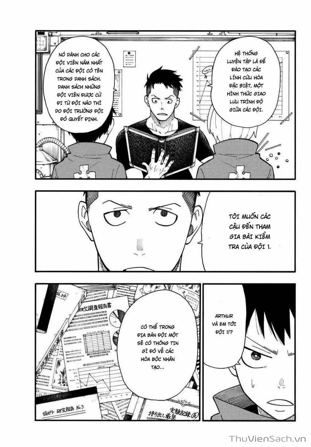 Truyện Tranh Biệt Đội Lính Cứu Hỏa - Fire Force trang 4