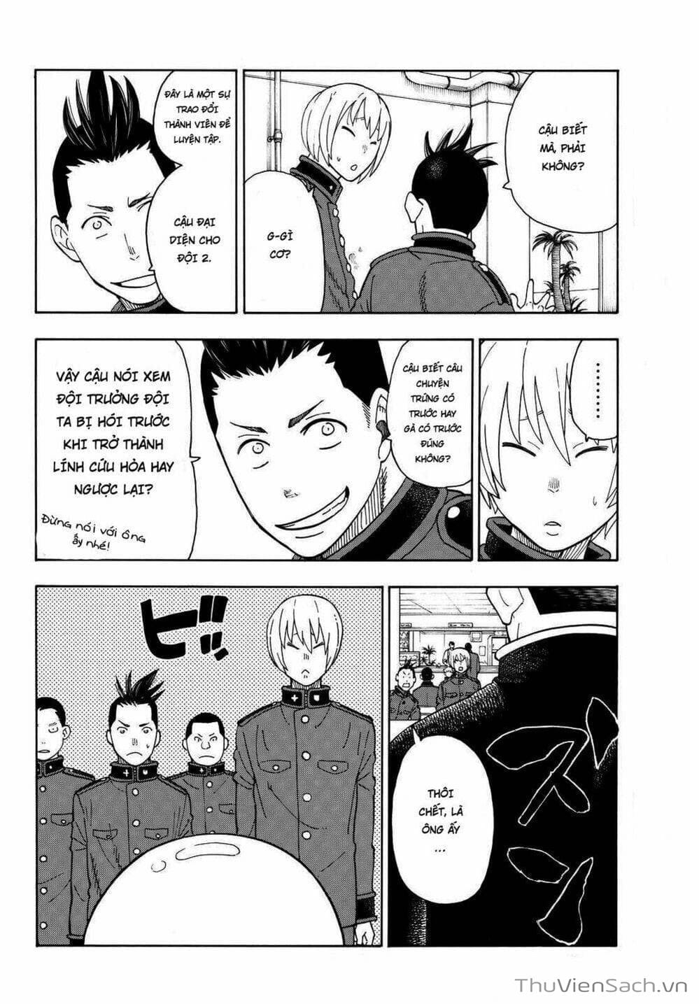 Truyện Tranh Biệt Đội Lính Cứu Hỏa - Fire Force trang 4