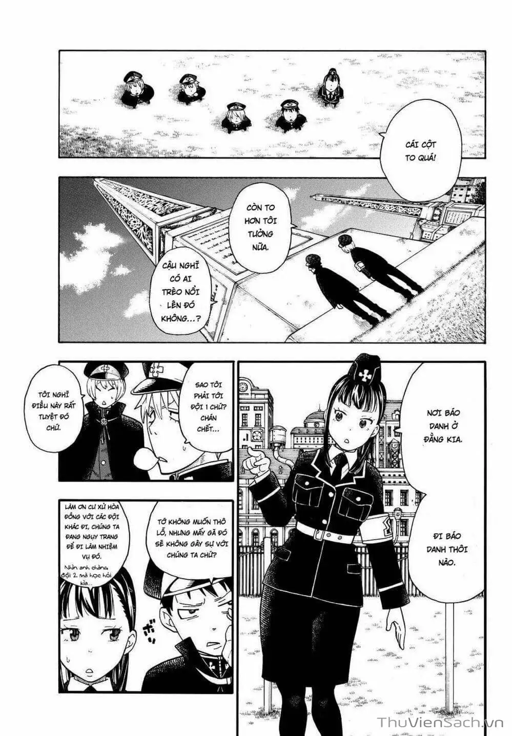 Truyện Tranh Biệt Đội Lính Cứu Hỏa - Fire Force trang 4