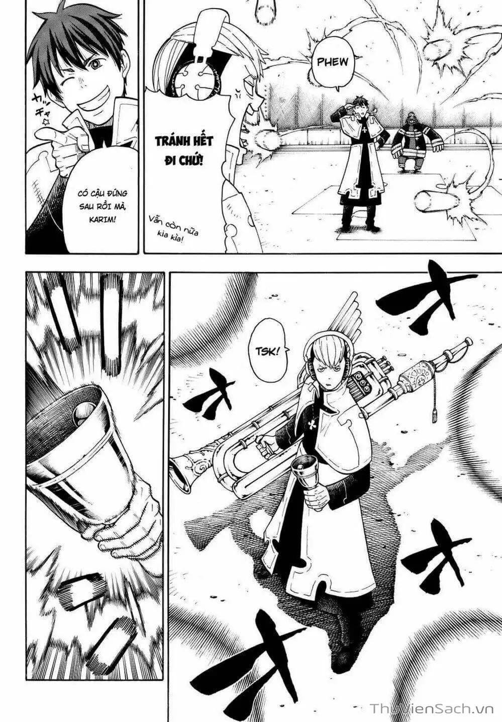 Truyện Tranh Biệt Đội Lính Cứu Hỏa - Fire Force trang 4