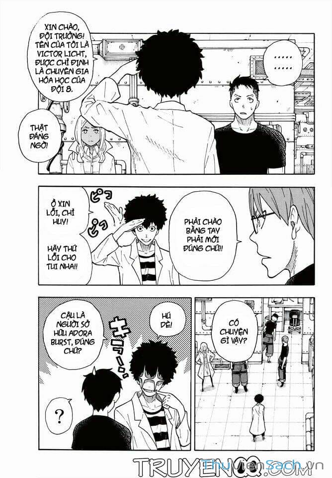 Truyện Tranh Biệt Đội Lính Cứu Hỏa - Fire Force trang 4