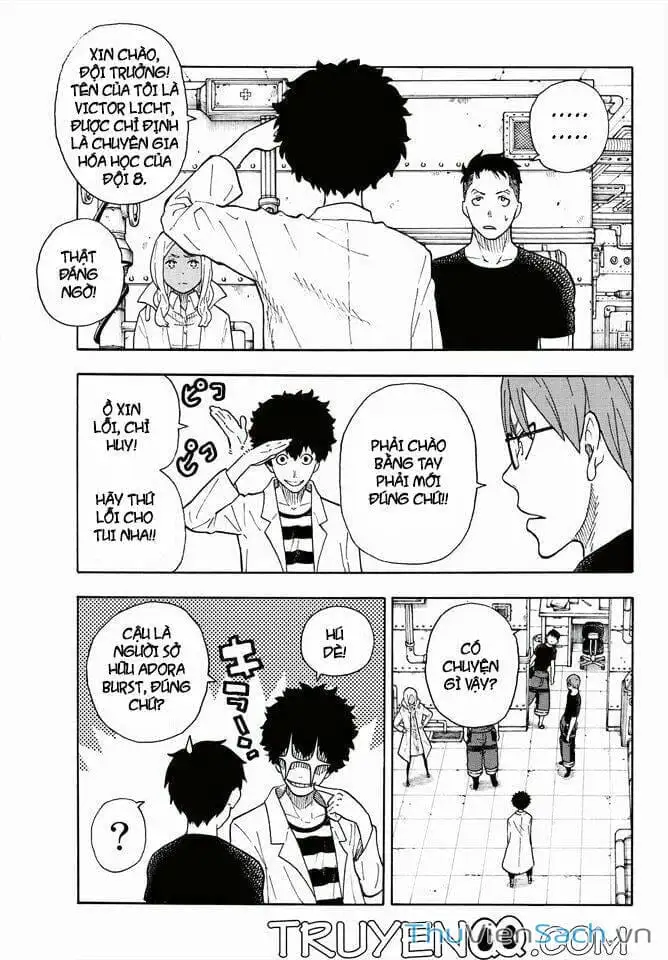 Truyện Tranh Biệt Đội Lính Cứu Hỏa - Fire Force trang 4