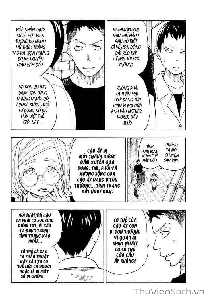 Truyện Tranh Biệt Đội Lính Cứu Hỏa - Fire Force trang 4