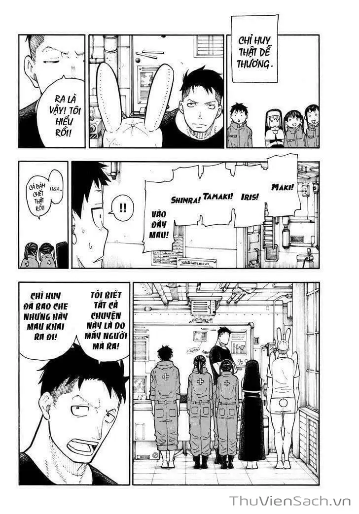 Truyện Tranh Biệt Đội Lính Cứu Hỏa - Fire Force trang 4