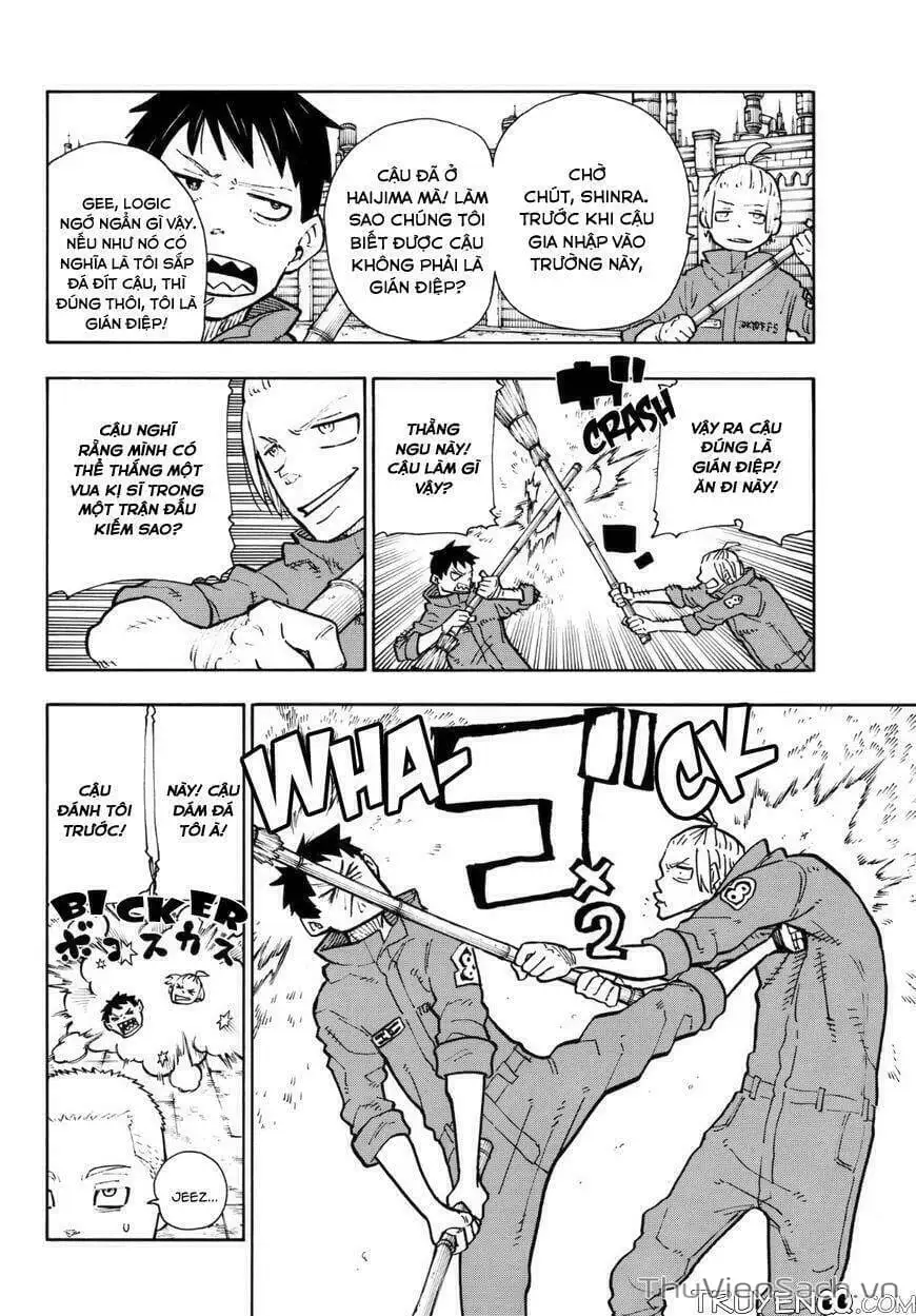 Truyện Tranh Biệt Đội Lính Cứu Hỏa - Fire Force trang 4