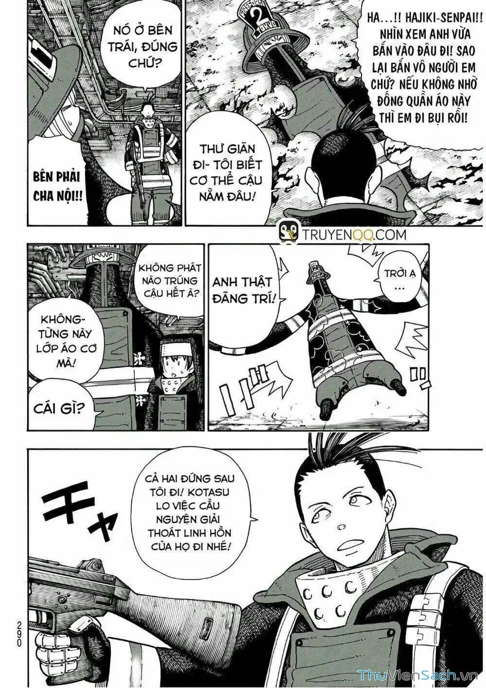 Truyện Tranh Biệt Đội Lính Cứu Hỏa - Fire Force trang 4