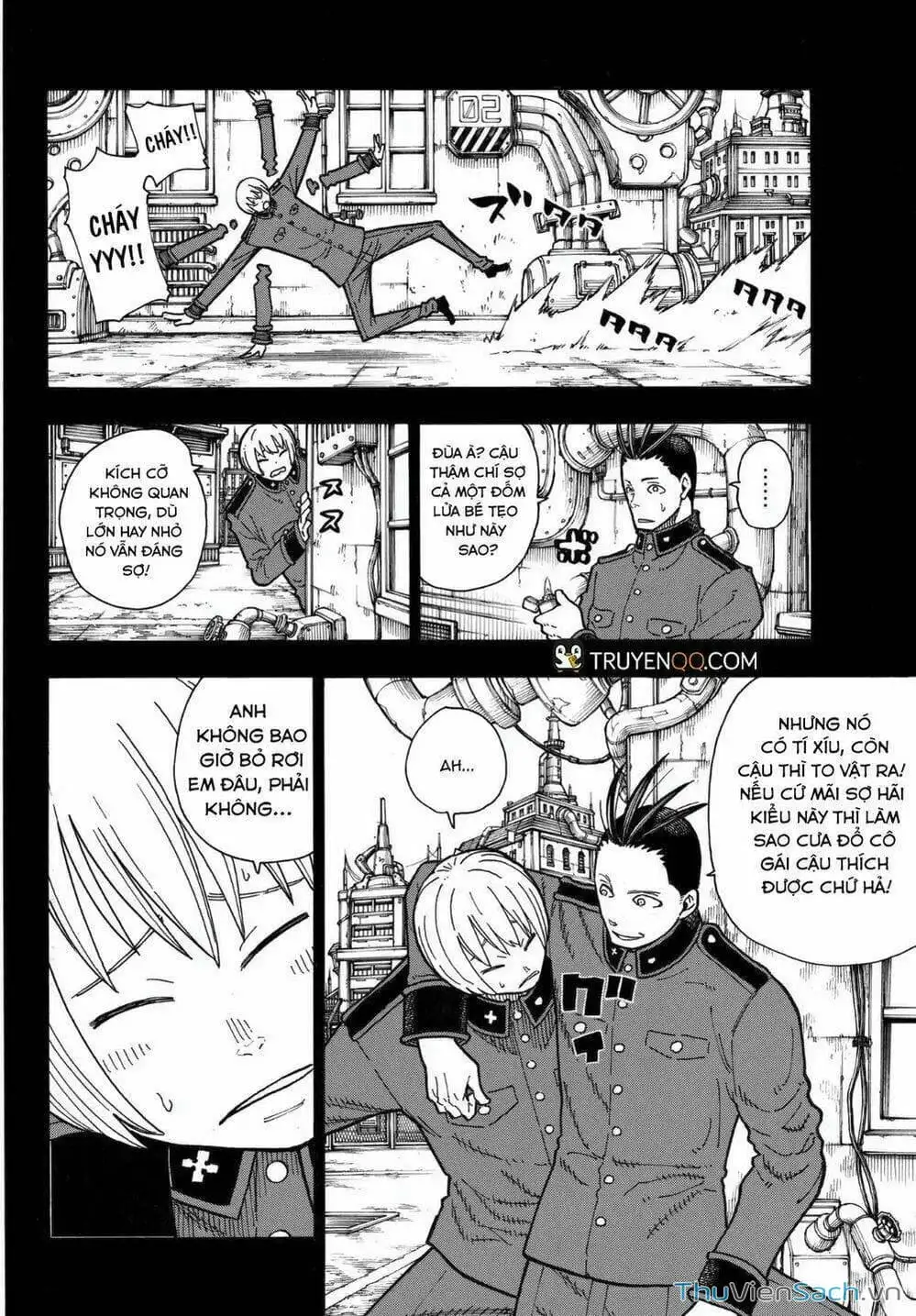 Truyện Tranh Biệt Đội Lính Cứu Hỏa - Fire Force trang 4