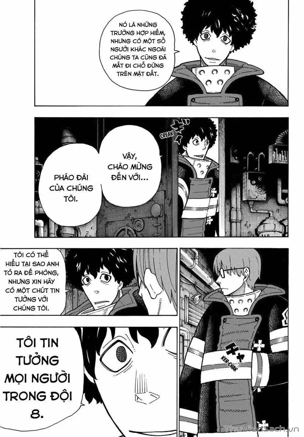 Truyện Tranh Biệt Đội Lính Cứu Hỏa - Fire Force trang 4