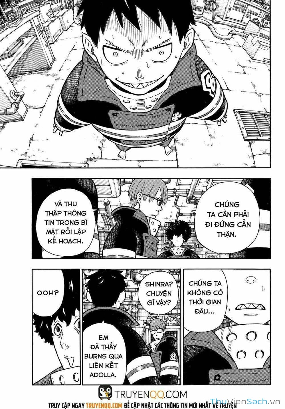 Truyện Tranh Biệt Đội Lính Cứu Hỏa - Fire Force trang 4