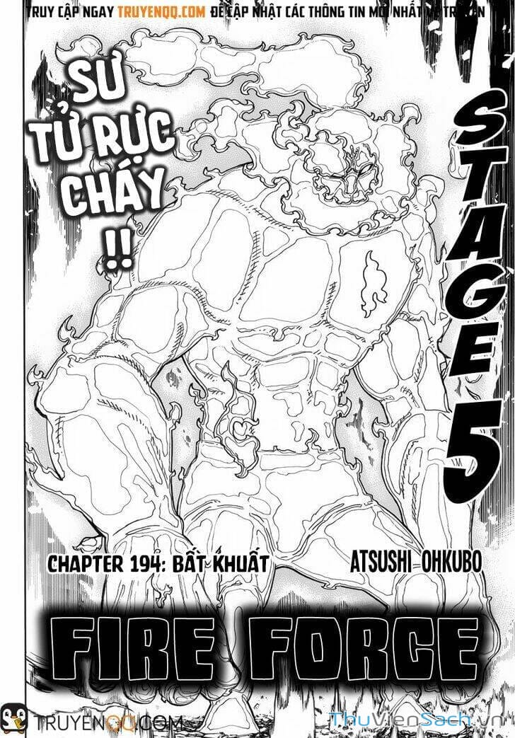 Truyện Tranh Biệt Đội Lính Cứu Hỏa - Fire Force trang 4