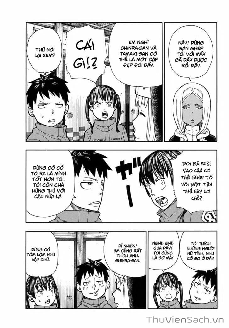 Truyện Tranh Biệt Đội Lính Cứu Hỏa - Fire Force trang 4